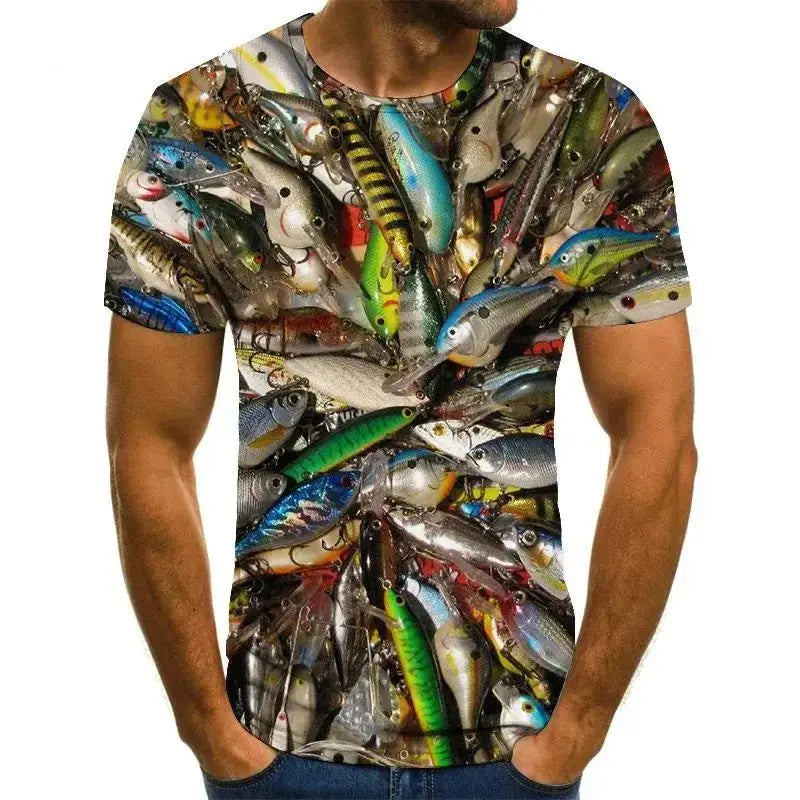 Camiseta de pescaria