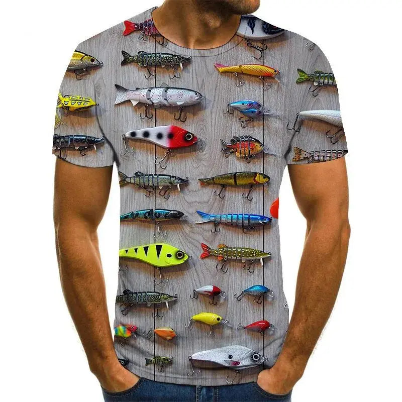 Camiseta de pescaria